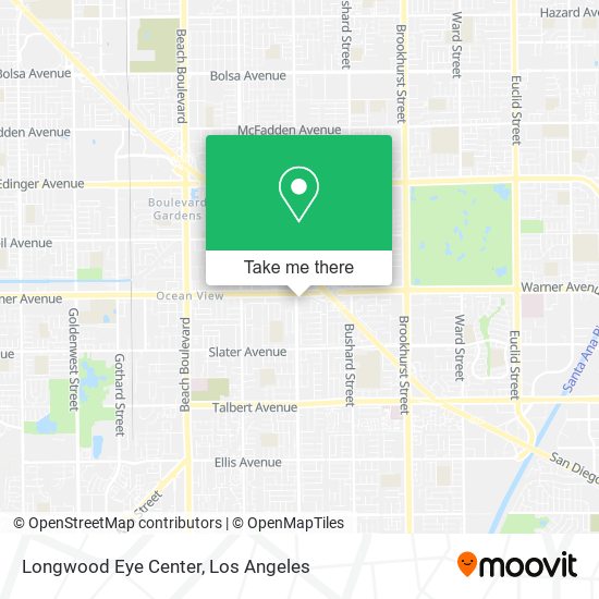 Longwood Eye Center map
