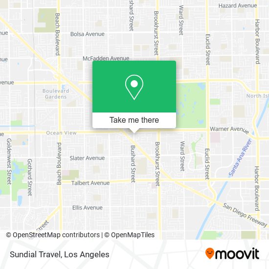 Sundial Travel map