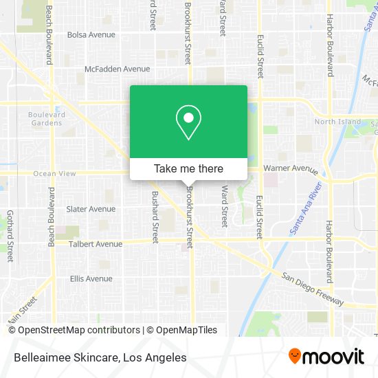 Mapa de Belleaimee Skincare