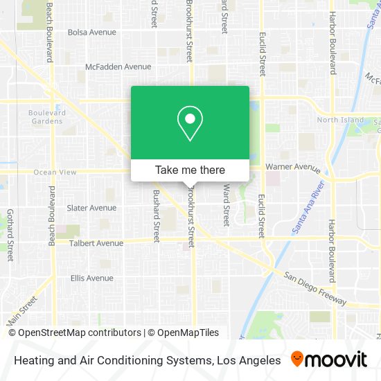 Heating and Air Conditioning Systems map
