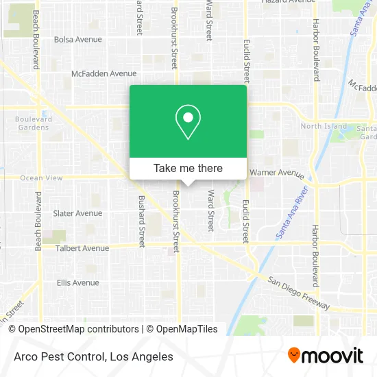 Arco Pest Control map