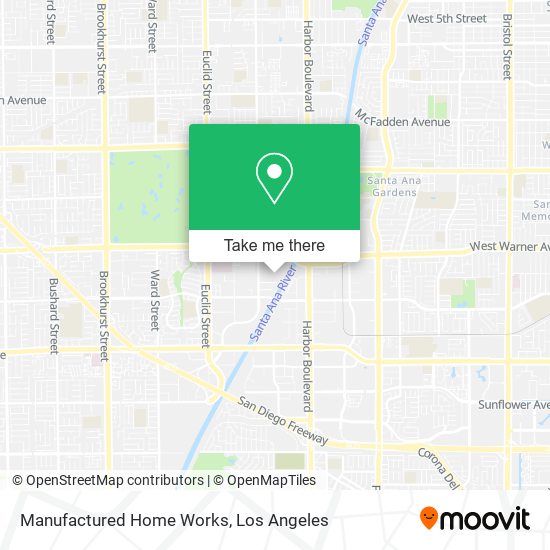 Manufactured Home Works map