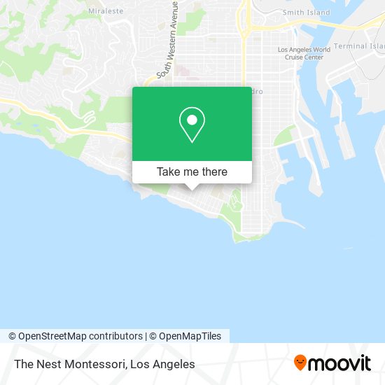 The Nest Montessori map