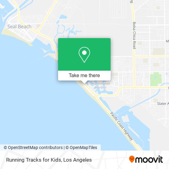 Running Tracks for Kids map