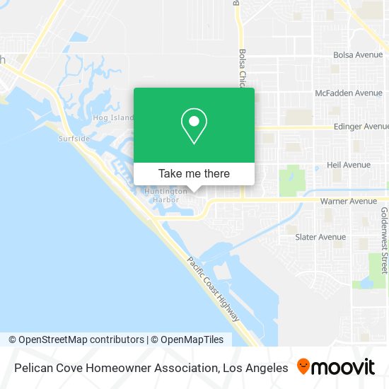 Pelican Cove Homeowner Association map