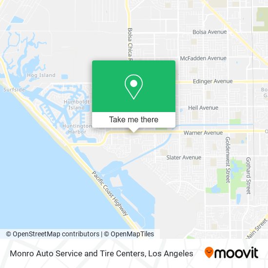 Mapa de Monro Auto Service and Tire Centers