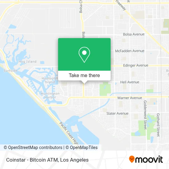 Coinstar - Bitcoin ATM map