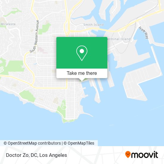 Mapa de Doctor Zo, DC