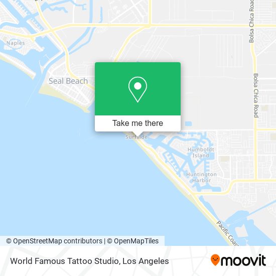 Mapa de World Famous Tattoo Studio