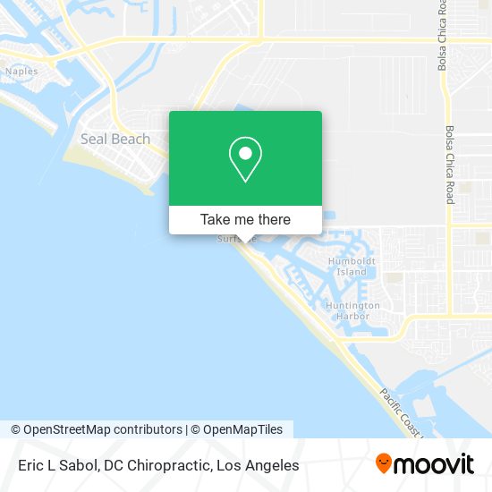 Mapa de Eric L Sabol, DC Chiropractic