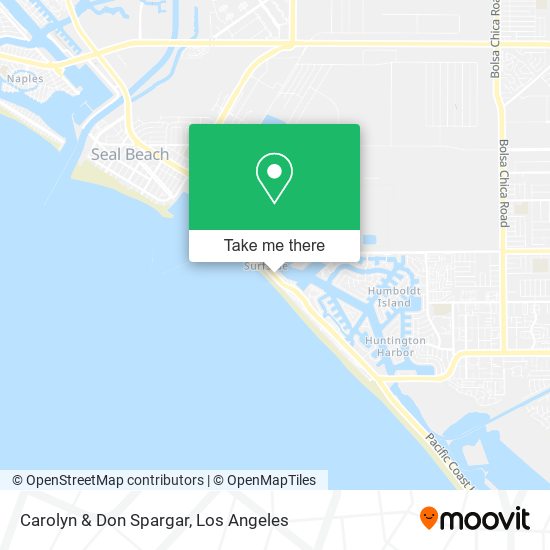 Carolyn & Don Spargar map