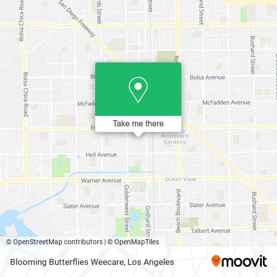 Blooming Butterflies Weecare map