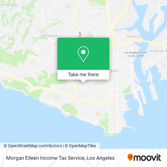 Morgan Eileen Income Tax Service map