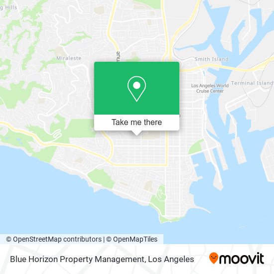 Blue Horizon Property Management map