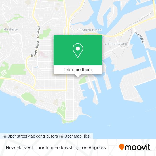 New Harvest Christian Fellowship map