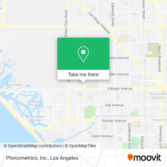 Photometrics, Inc. map