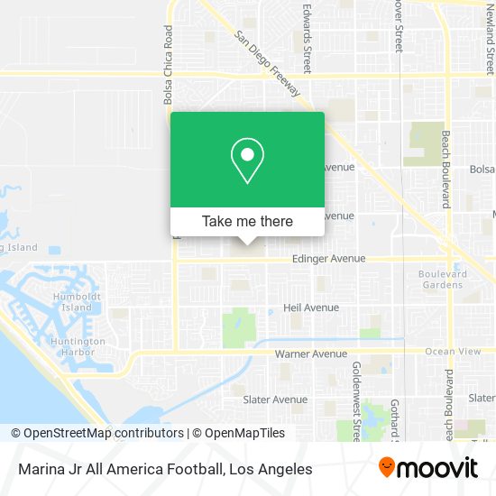 Mapa de Marina Jr All America Football