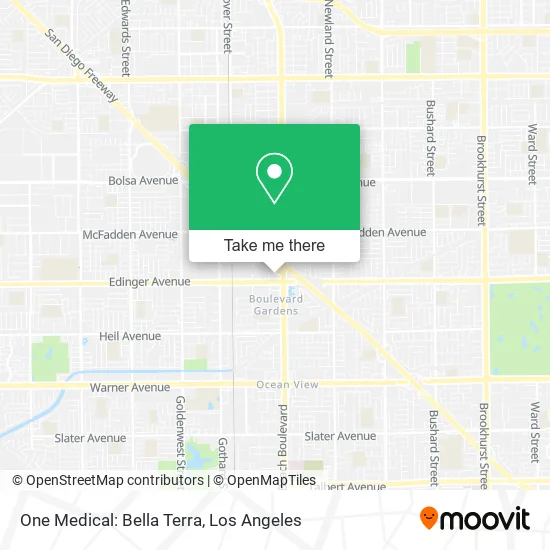 One Medical: Bella Terra map