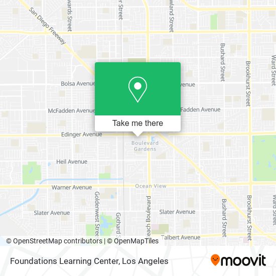 Mapa de Foundations Learning Center