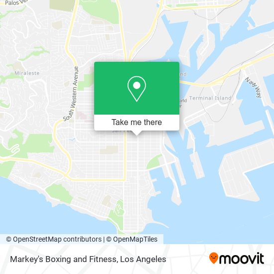 Markey's Boxing and Fitness map