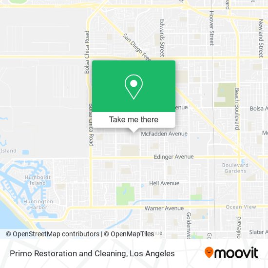 Primo Restoration and Cleaning map