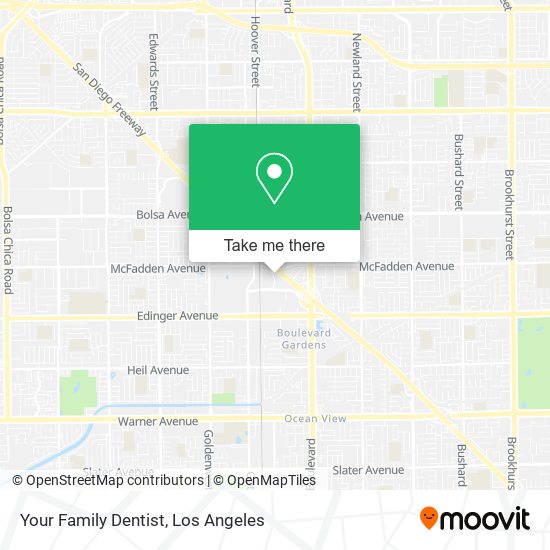 Mapa de Your Family Dentist