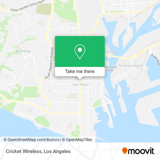 Cricket Wireless map