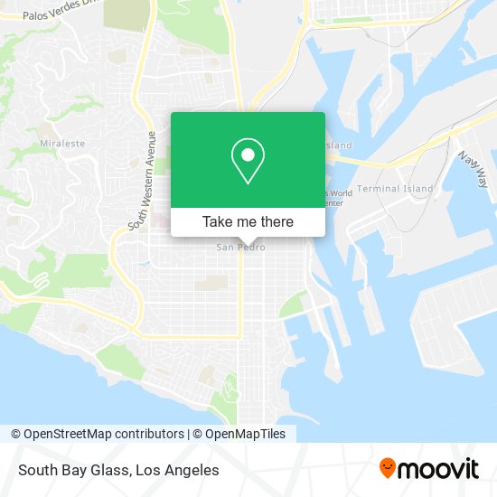 Mapa de South Bay Glass