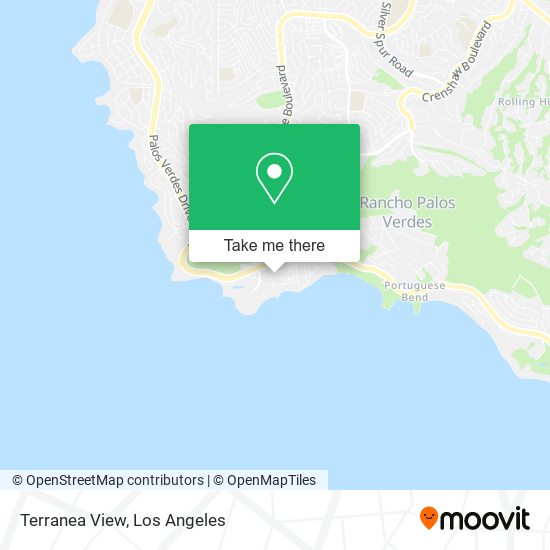 Terranea View map