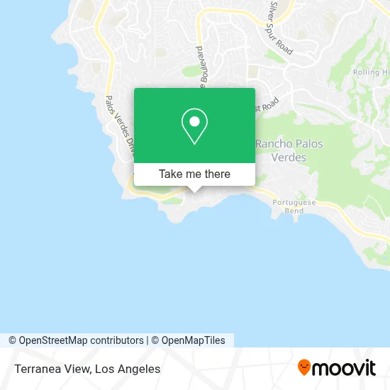 Terranea View map