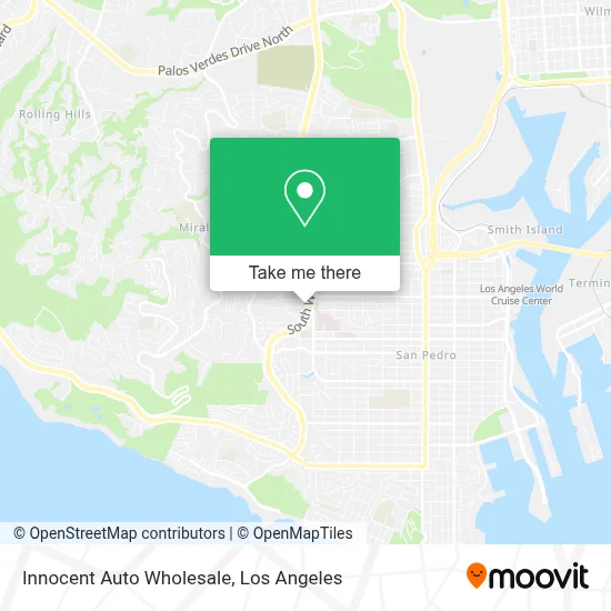 Innocent Auto Wholesale map