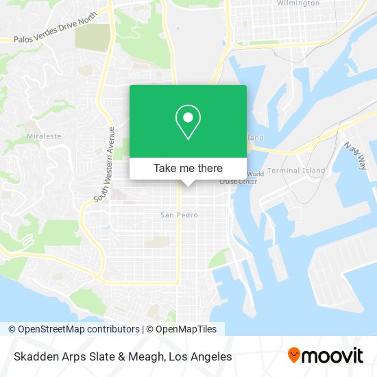 Skadden Arps Slate & Meagh map