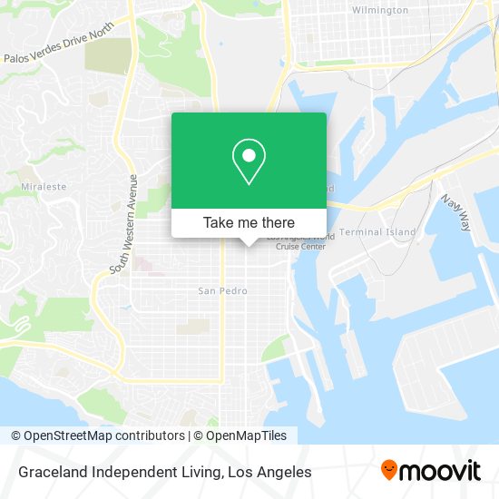 Graceland Independent Living map
