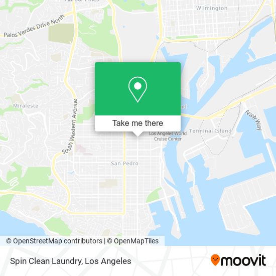 Spin Clean Laundry map