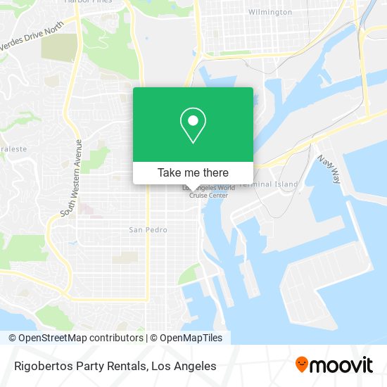 Rigobertos Party Rentals map