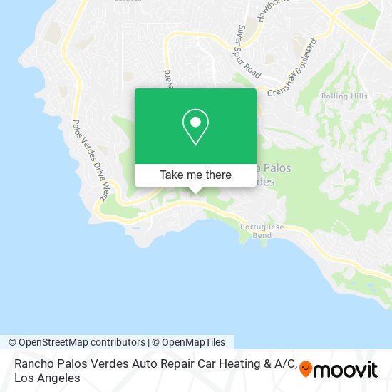 Mapa de Rancho Palos Verdes Auto Repair Car Heating & A / C