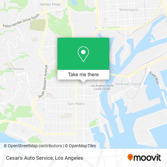 Cesar's Auto Service map