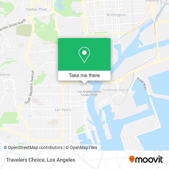 Travelers Choice map