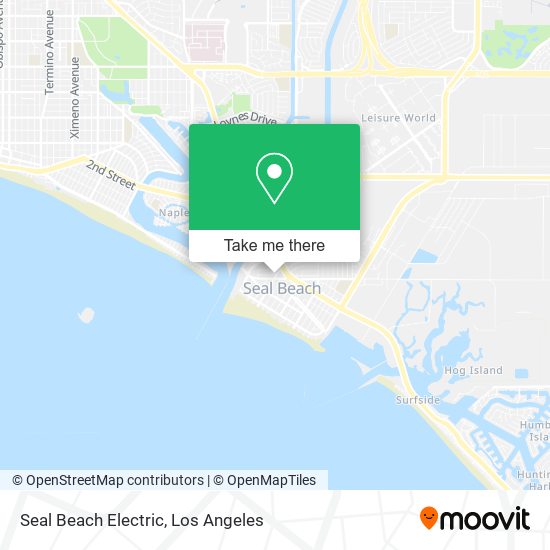 Seal Beach Electric map