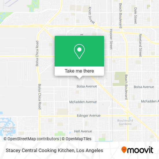 Mapa de Stacey Central Cooking Kitchen