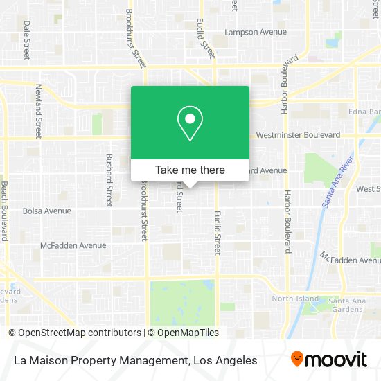 Mapa de La Maison Property Management