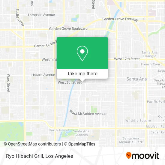 Ryo Hibachi Grill map