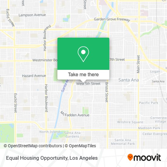 Equal Housing Opportunity map