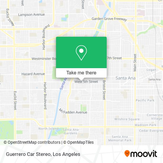 Guerrero Car Stereo map