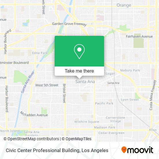 Civic Center Professional Building map