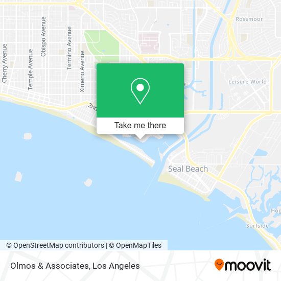 Mapa de Olmos & Associates