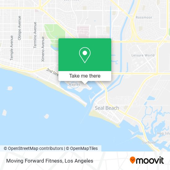 Mapa de Moving Forward Fitness