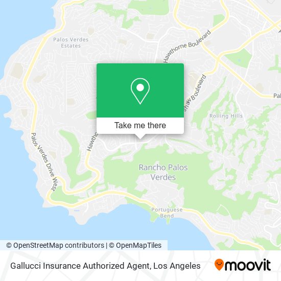 Gallucci Insurance Authorized Agent map