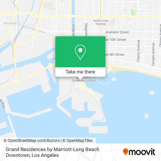 Grand Residences by Marriott-Long Beach Downtown map