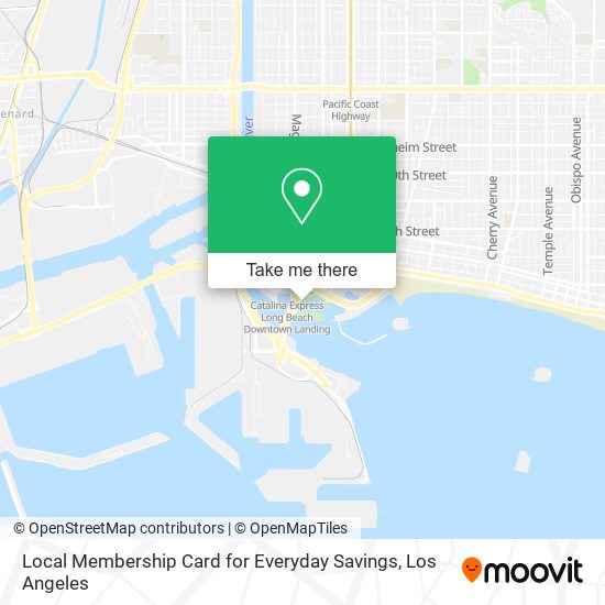 Mapa de Local Membership Card for Everyday Savings
